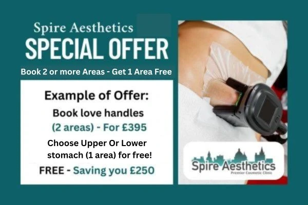 Fat Freezing Promotion Bury from Spire Aesthetics - Book Today!