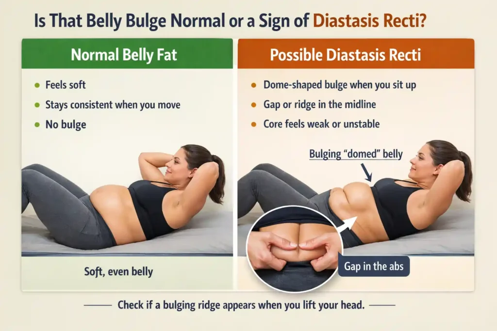 Is That Belly Bulge Normal or a Sign of Diastasis Recti Bury