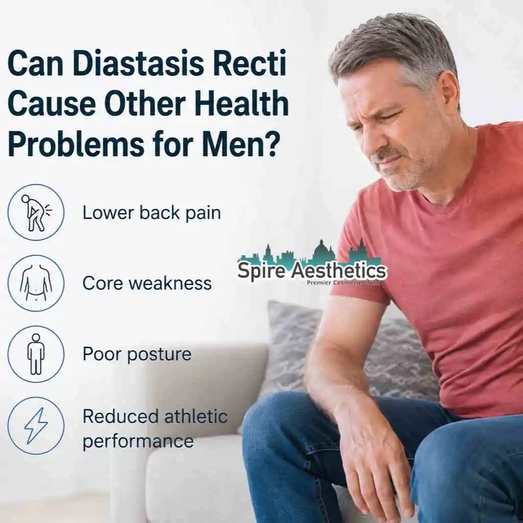 Can Diastasis Recti Cause Other Health Problems for Men Bury?