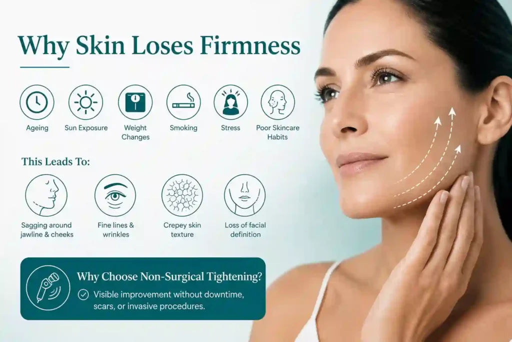 What Makes Skin Lose Firmness and Why Do People Seek Non-Surgical Tightening Bury?