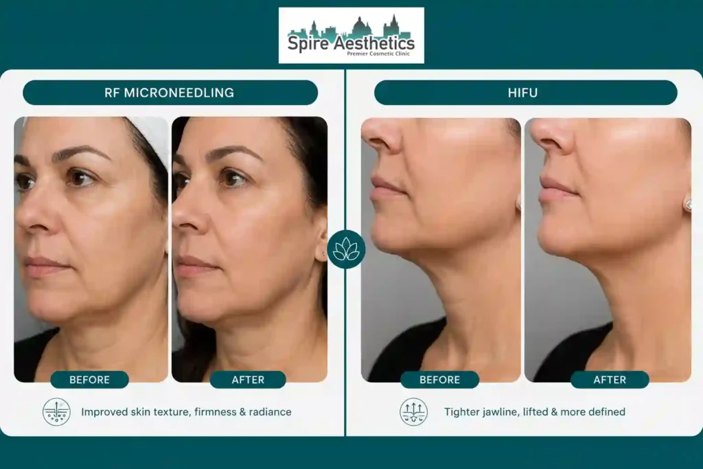 Can RF Microneedling and HIFU Be Combined Bury?